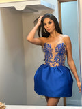 Bubble Blue Dress