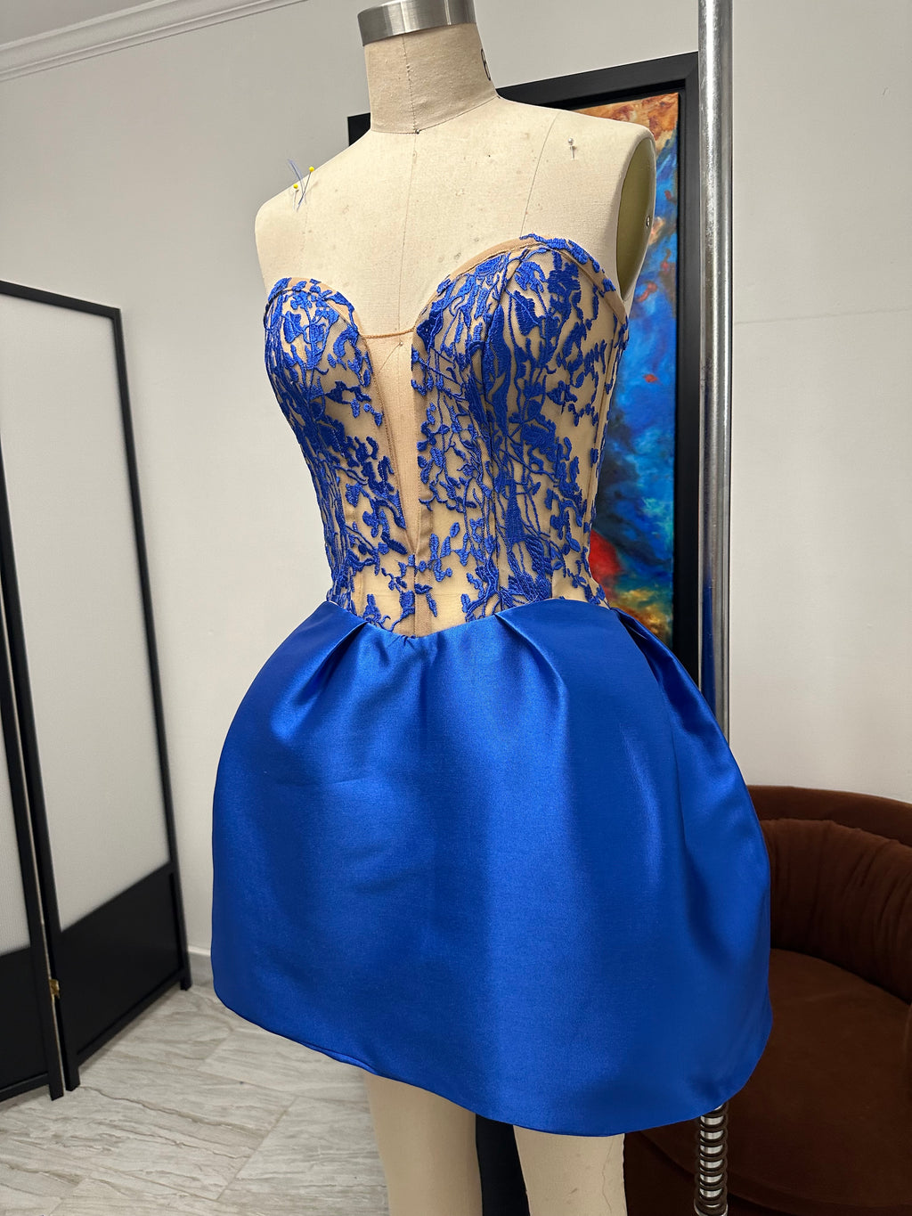 Bubble Blue Dress